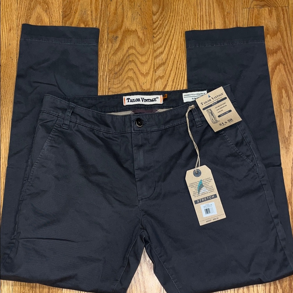 Tailor Vintage Connecticut Originals Slim Fit Chinos